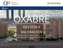 Tablet Screenshot of oxabre.com